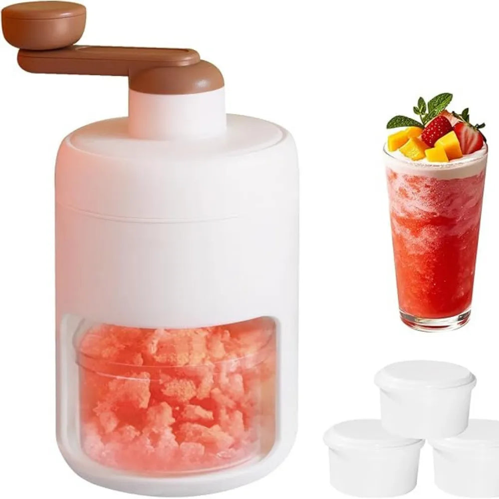 Tritura hielo sin esfuerzo y sin electricidad