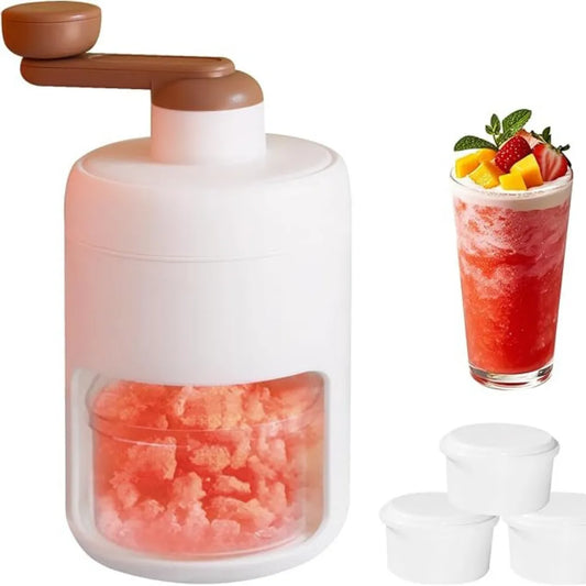 Tritura hielo sin esfuerzo y sin electricidad