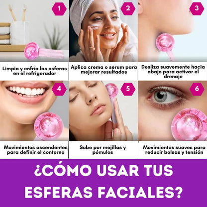 Esferas Faciales - Mejora la Firmeza y Frescura del Rostro